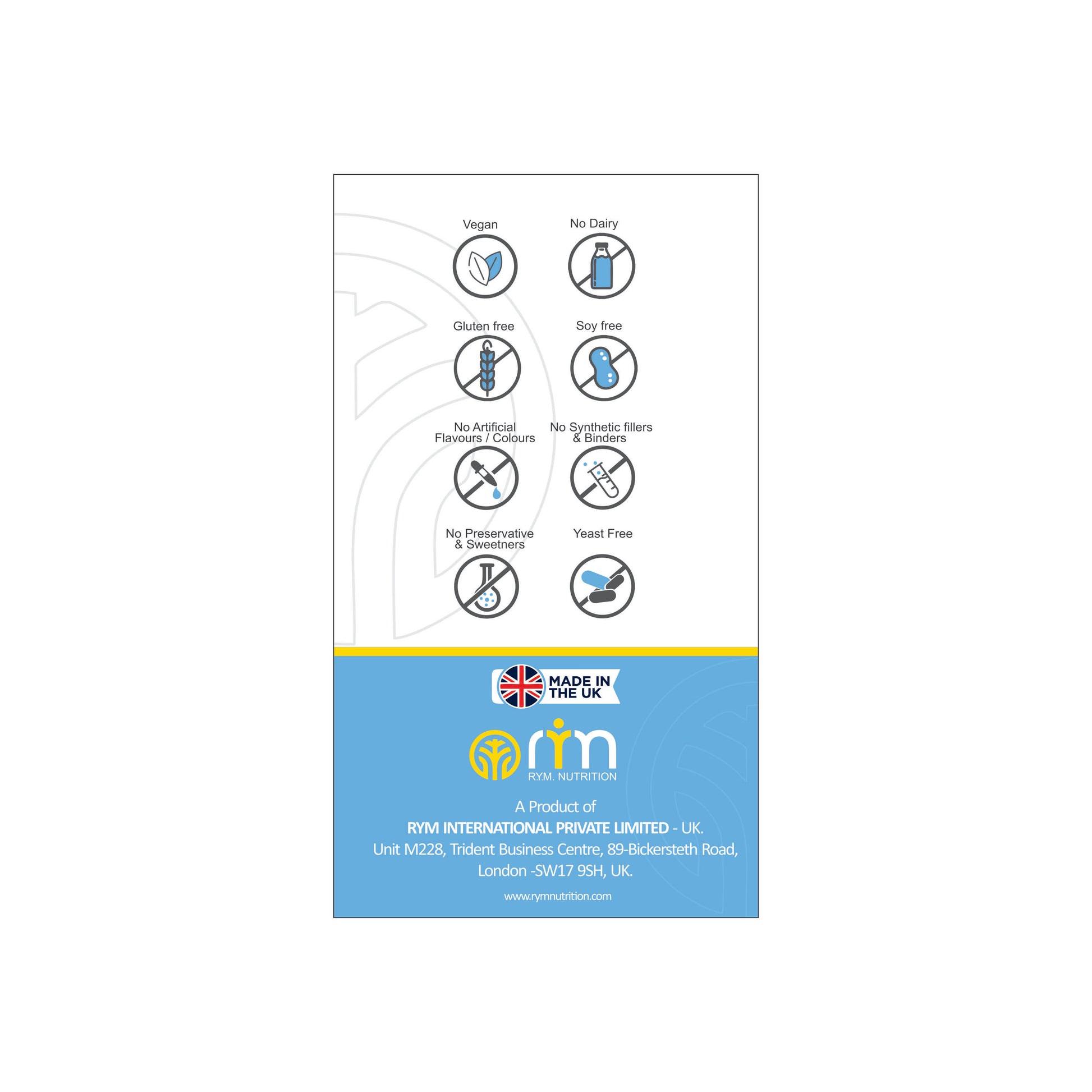 BRAIN FORMULA - R.Y.M. Nutrition