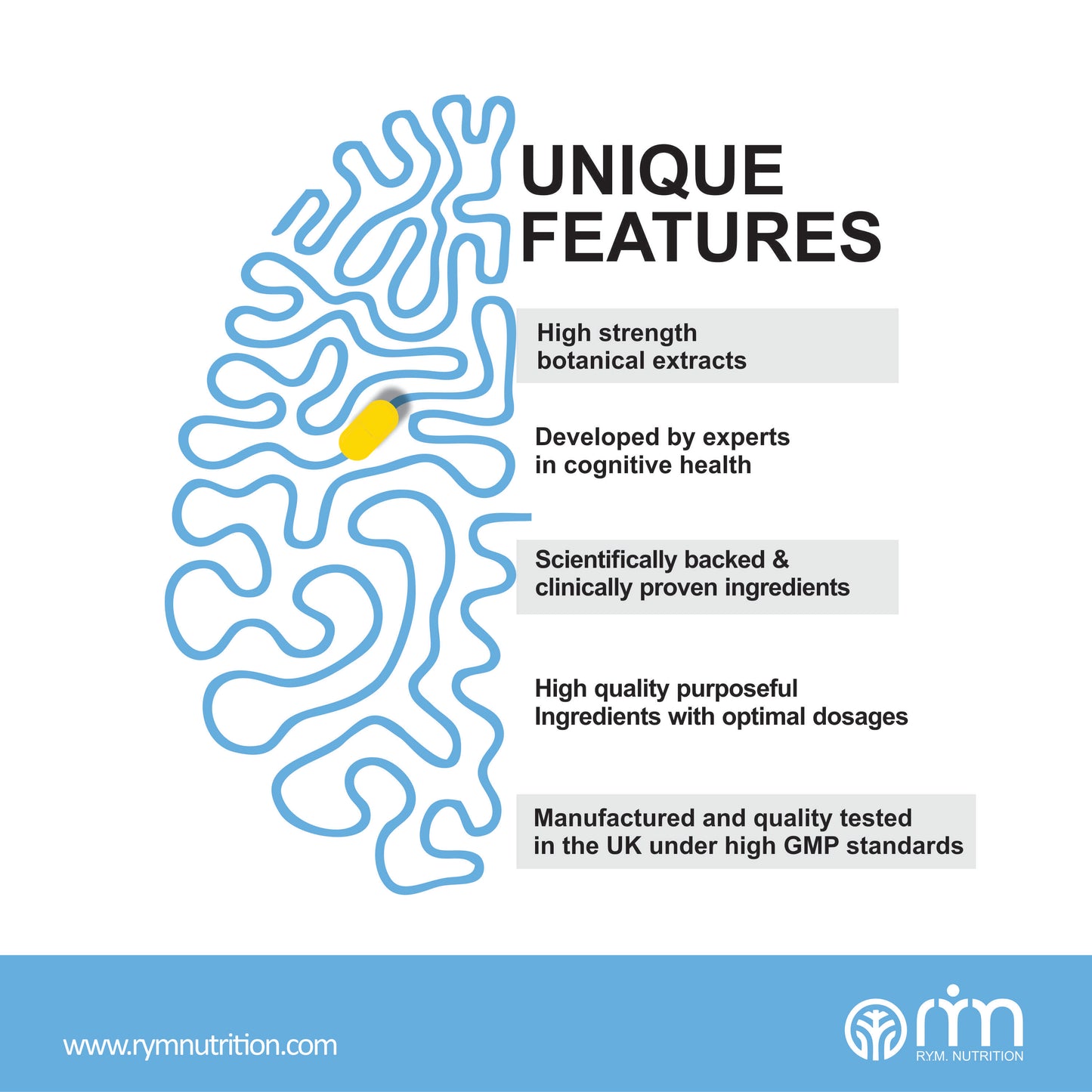 BRAIN FORMULA - R.Y.M. Nutrition